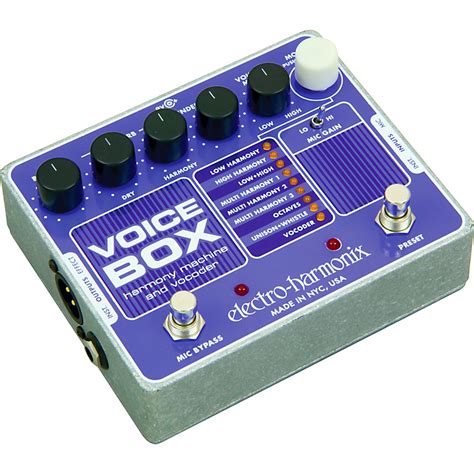 Electro Harmonix Voice Box Harmony & Vocoder Pedal